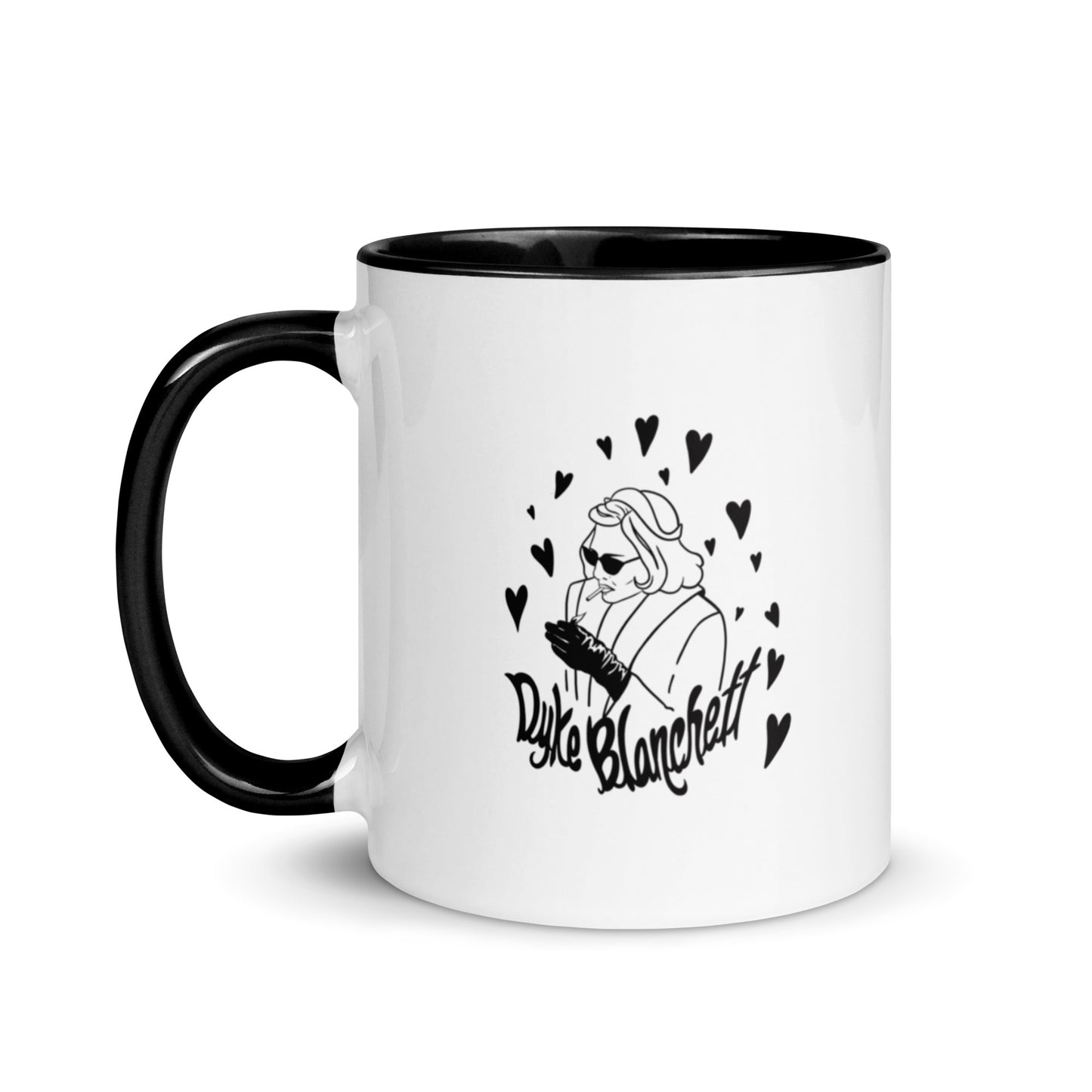 dykeblanchett classic ceramic mug