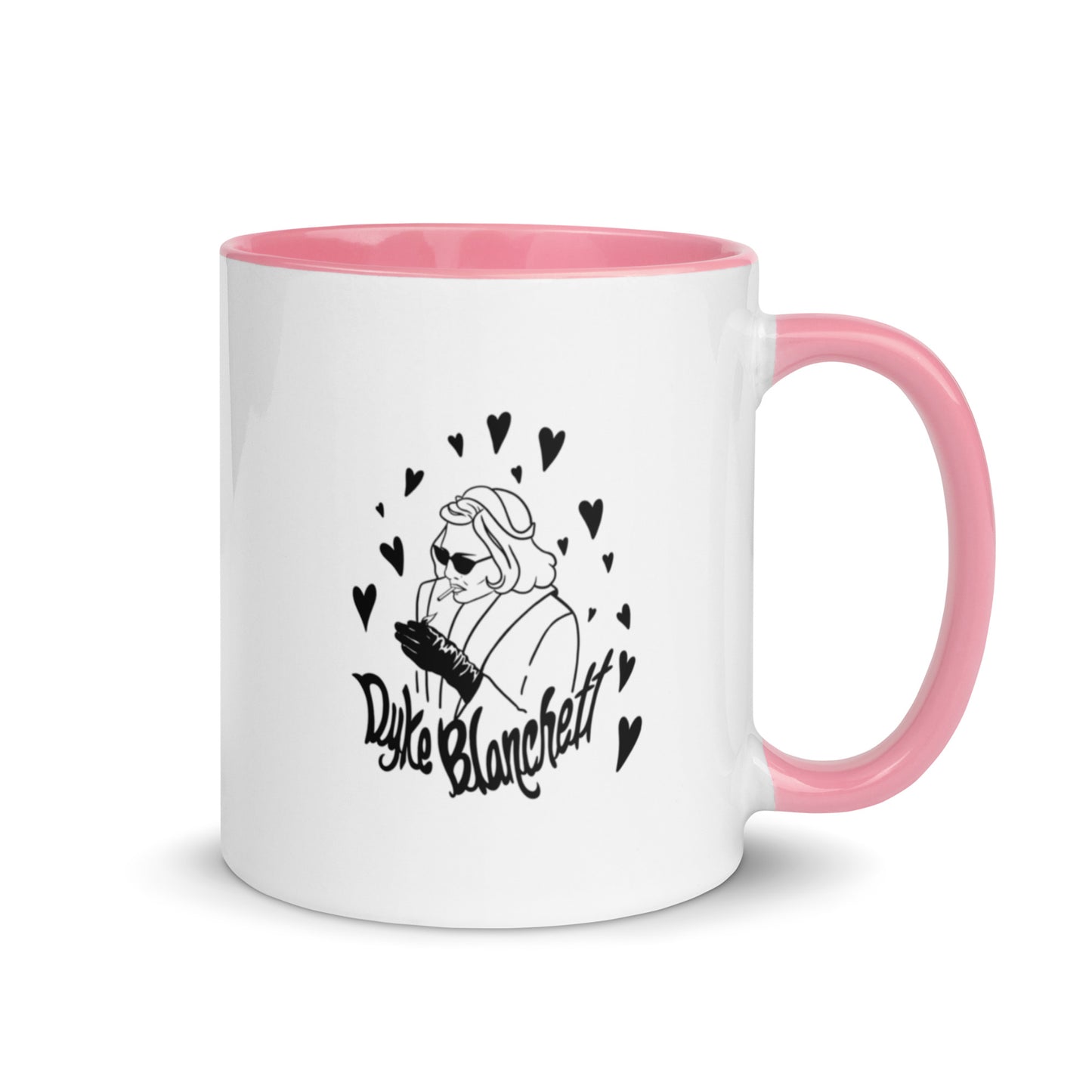 dykeblanchett classic ceramic mug